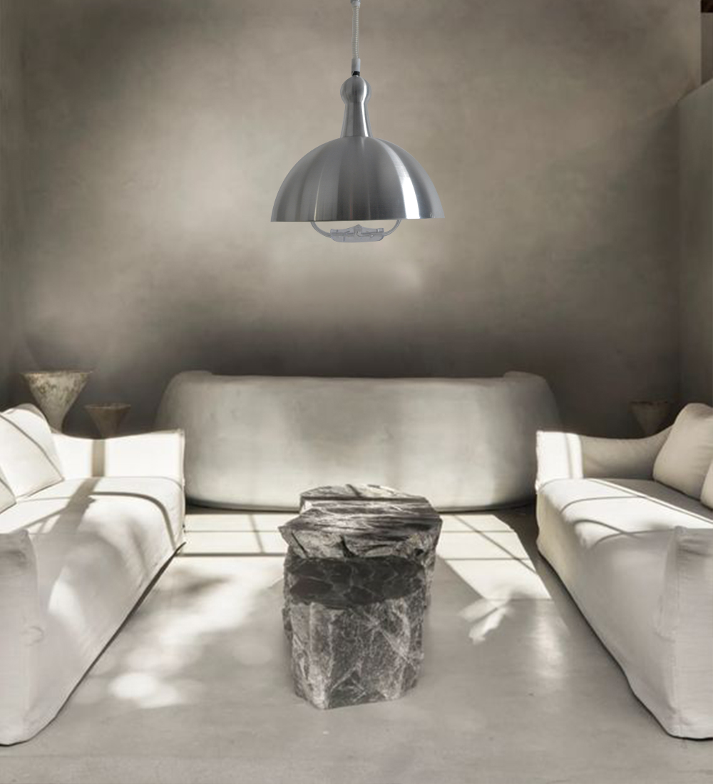 silver pendant lamp<br />
