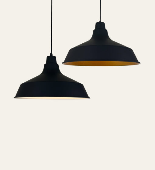 industrial pendant lamp black color