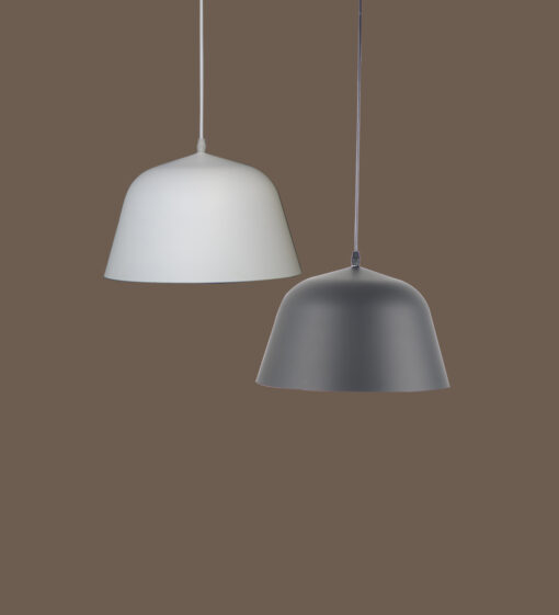 black white pendant lamp