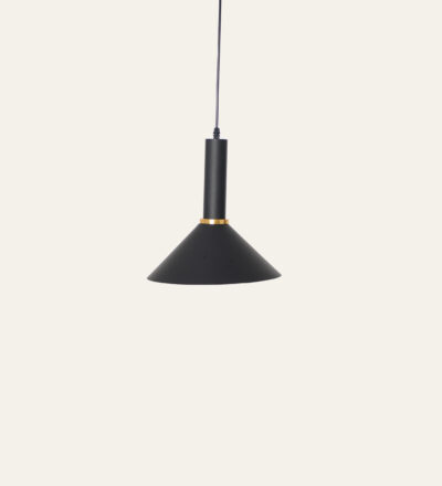 Black pendant lamp